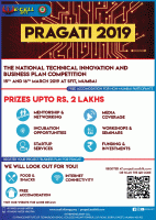 Pragati 2019 Technical Innovation and Business Plan Competition Poster